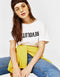 Cotton T-shirt with slogan